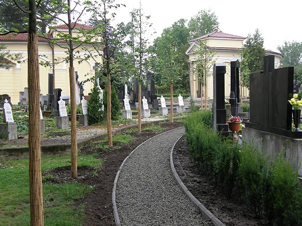 Zahradnické práce hřbitov Prostějov